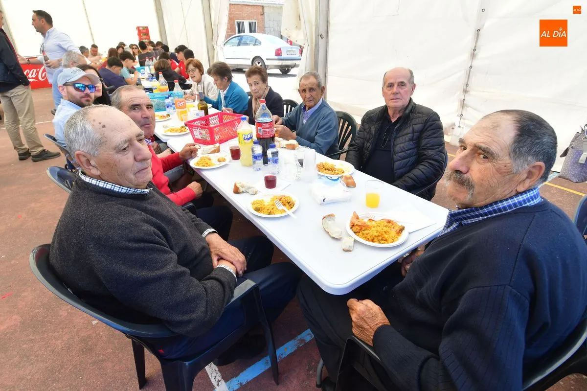 Paella popular por San Isidro en Carpio de Azaba