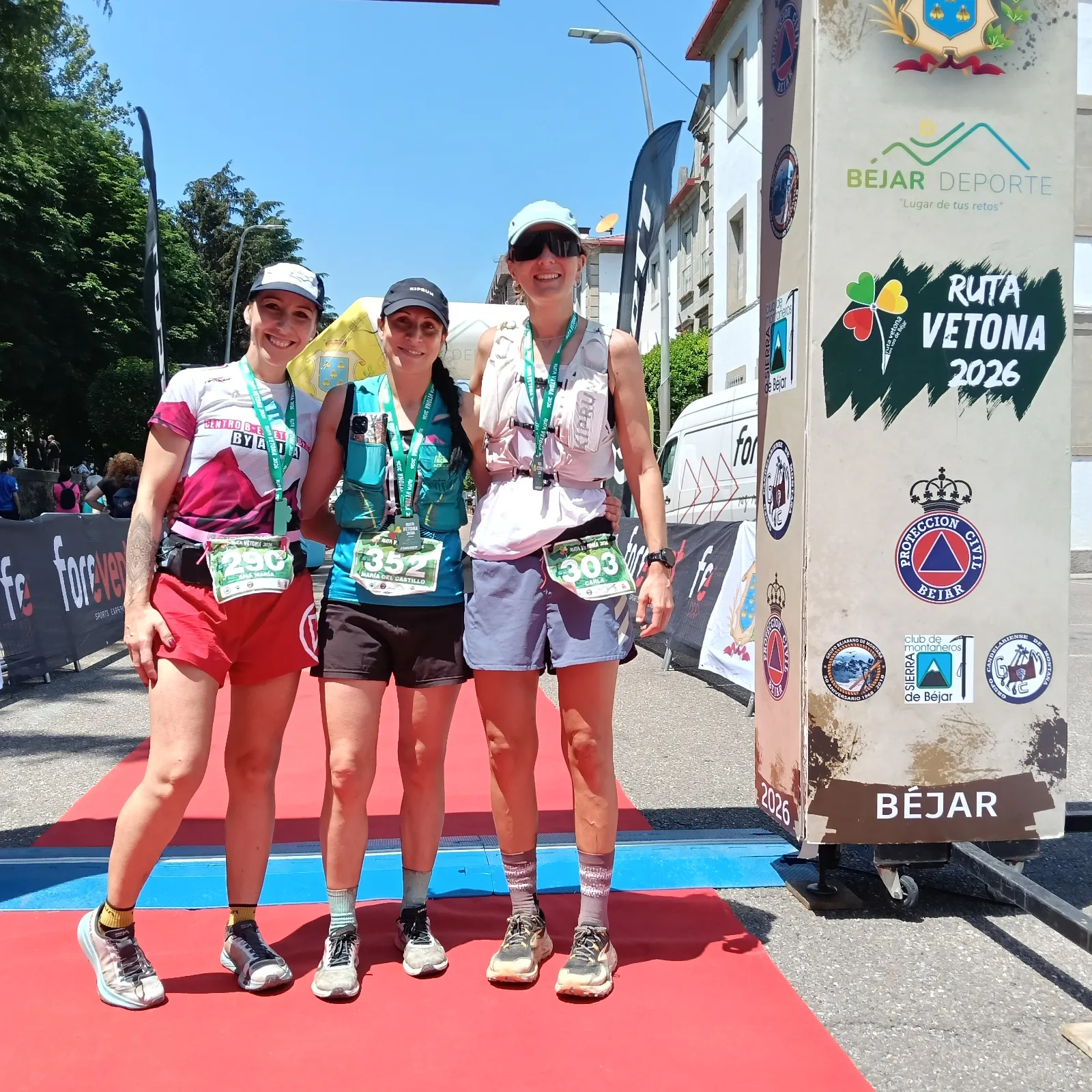 La Ruta Vetona se consolida en Béjar duplicando su participación con 800 corredores