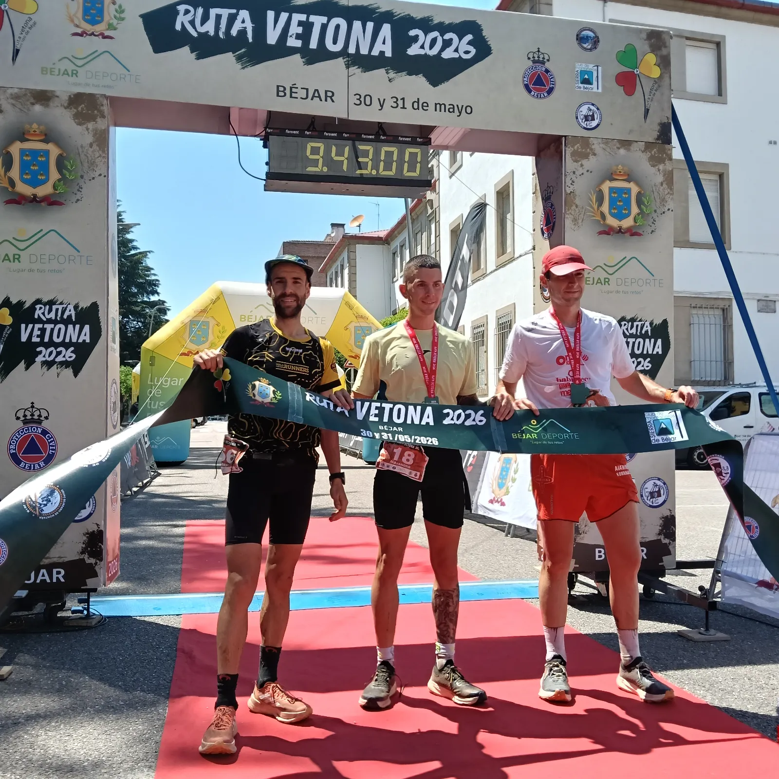 La Ruta Vetona se consolida en Béjar duplicando su participación con 800 corredores