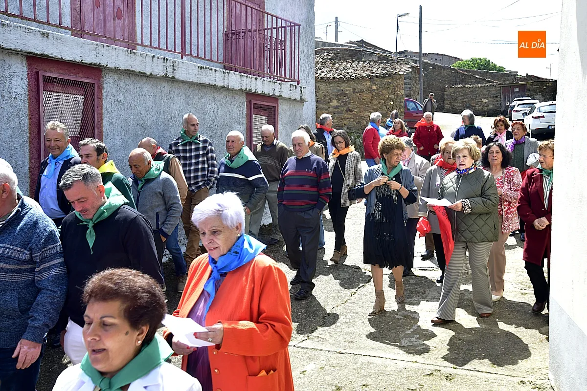 Actos religiosos en San Miguel Arcángel en La Atalaya