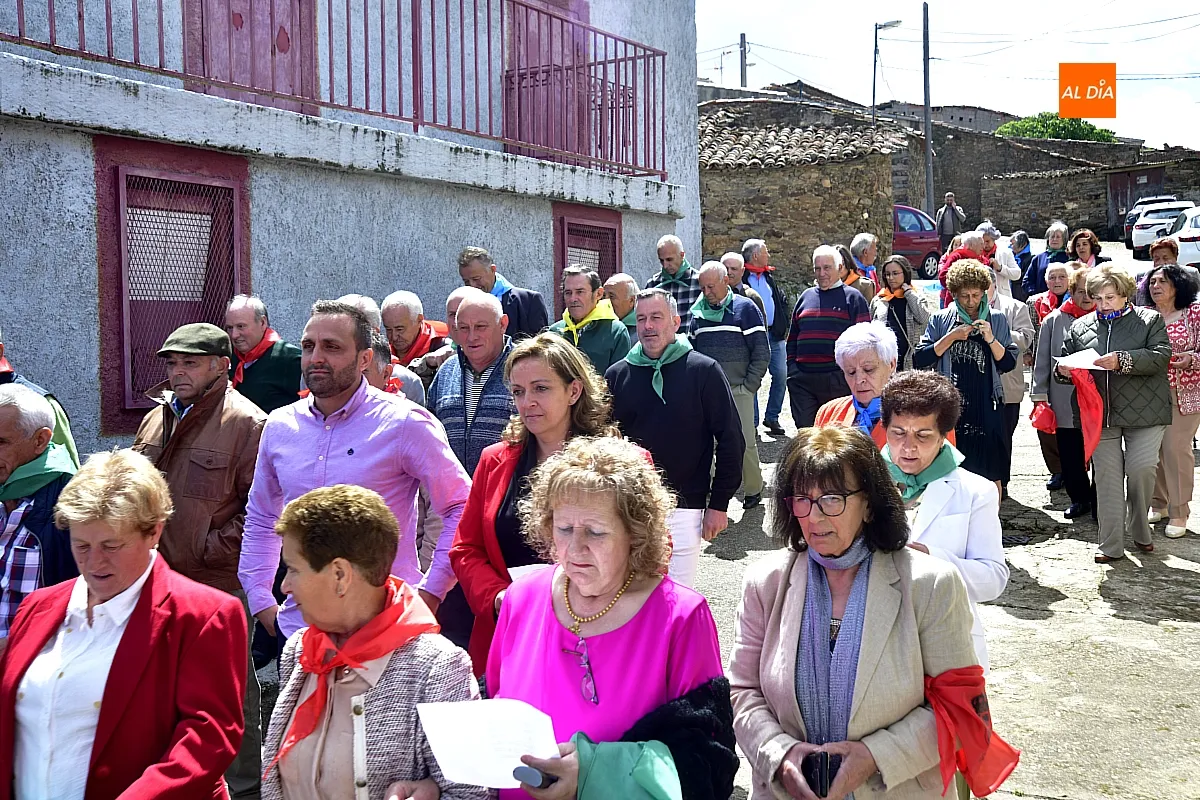 Actos religiosos en San Miguel Arcángel en La Atalaya
