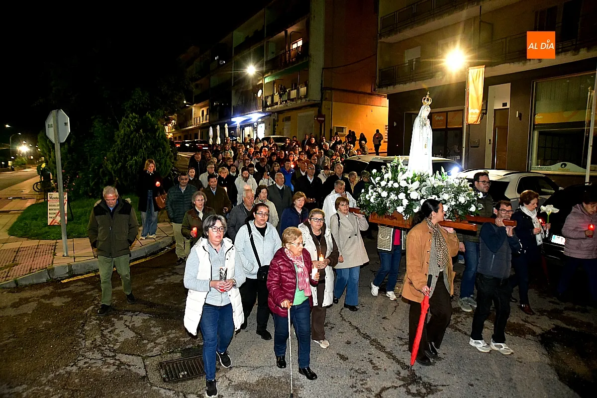 Momento de la Procesión de las Velas