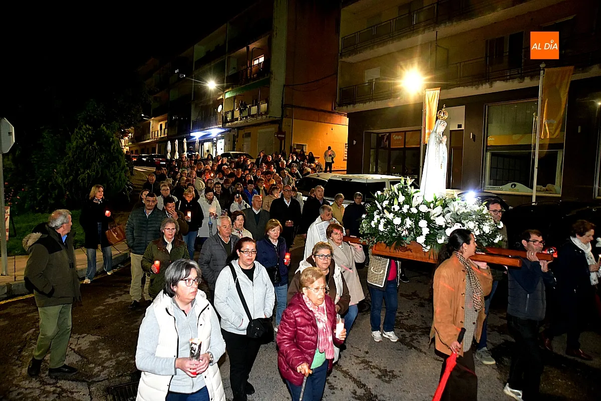 Momento de la Procesión de las Velas