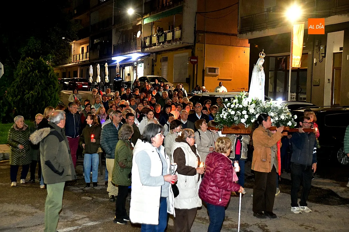 Momento de la Procesión de las Velas