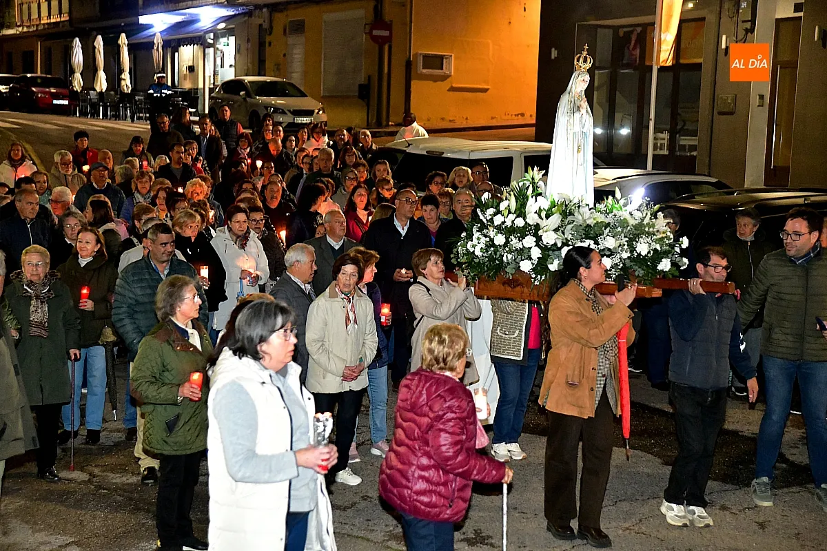 Momento de la Procesión de las Velas