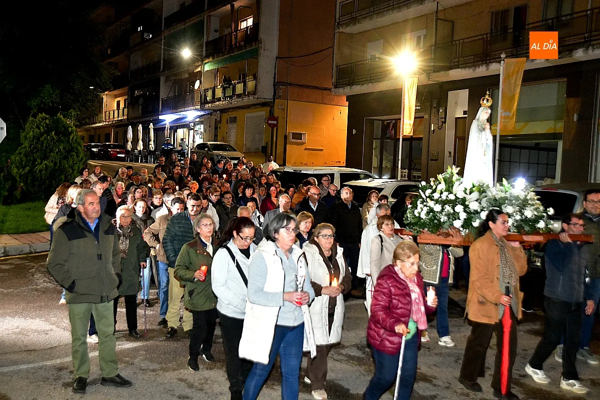 Momento de la Procesión de las Velas