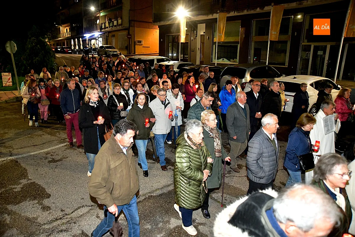 Momento de la Procesión de las Velas