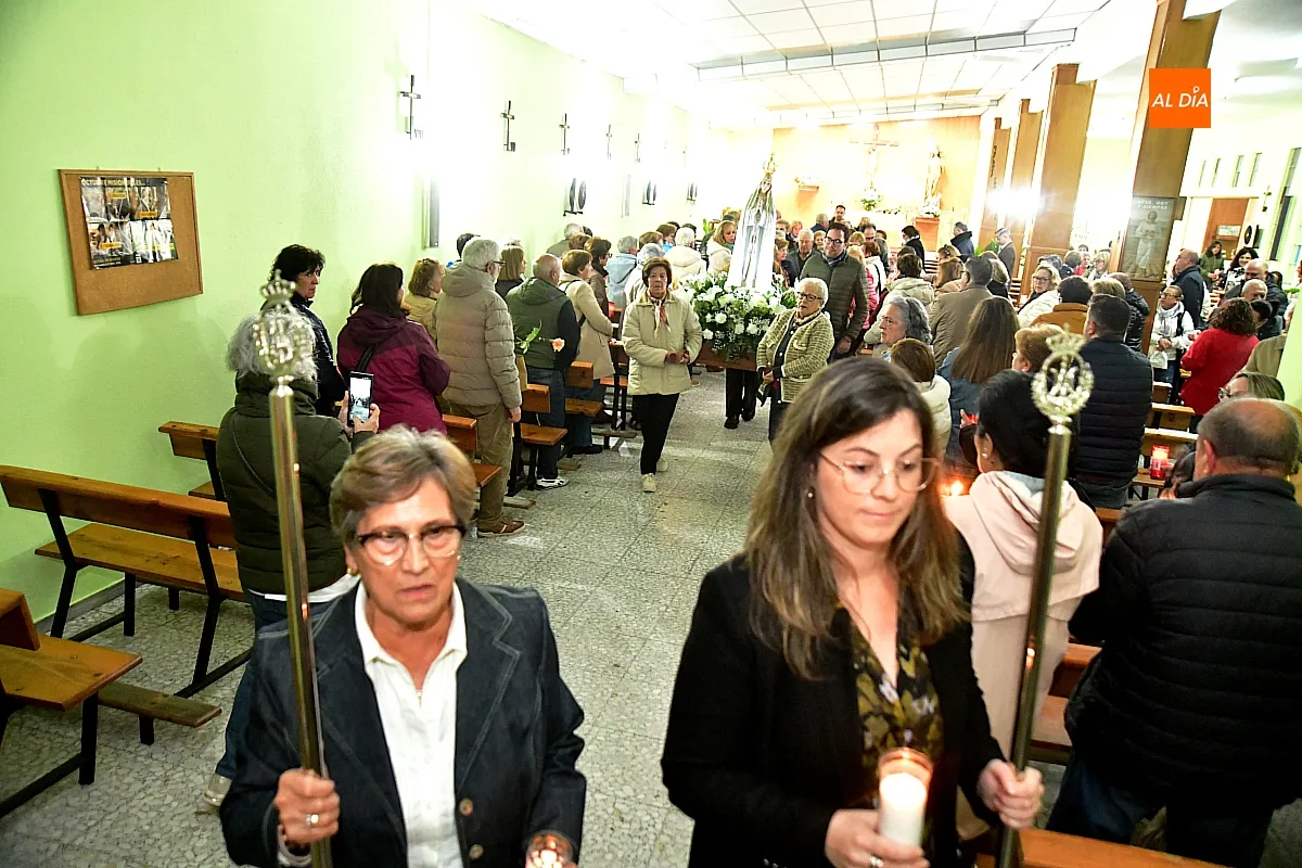 Momento de la Procesión de las Velas