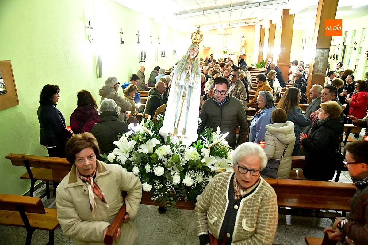 Momento de la Procesión de las Velas