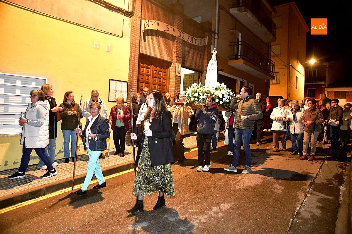 Momento de la Procesión de las Velas
