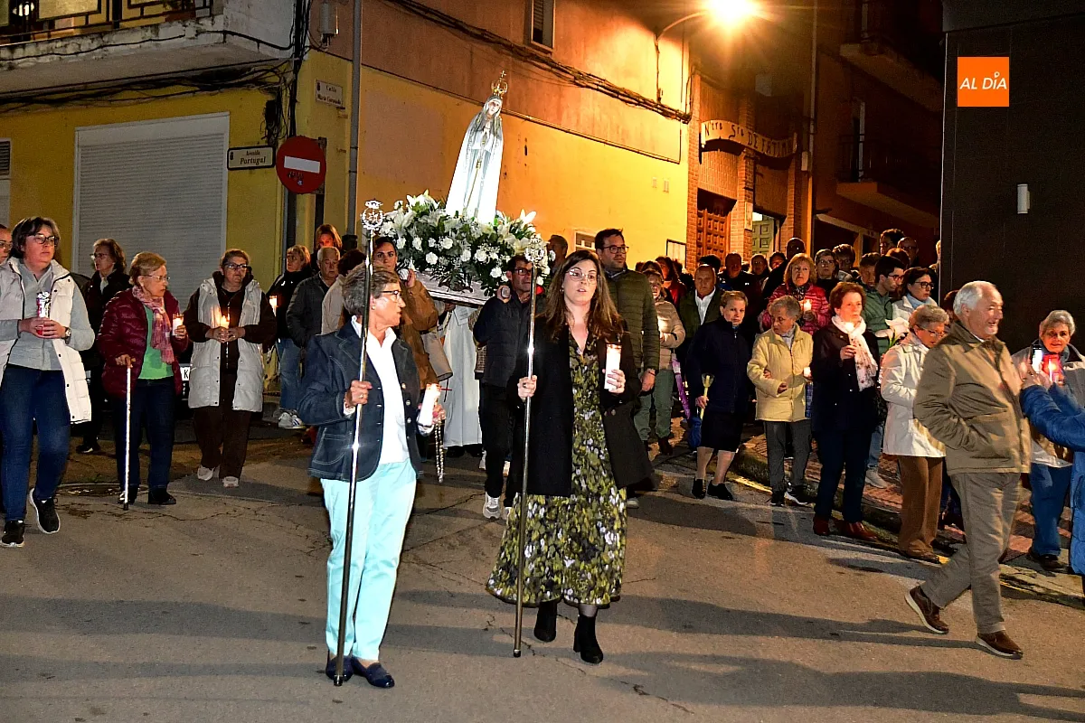 Momento de la Procesión de las Velas