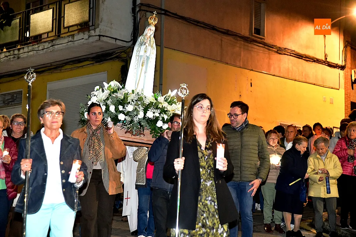 Momento de la Procesión de las Velas