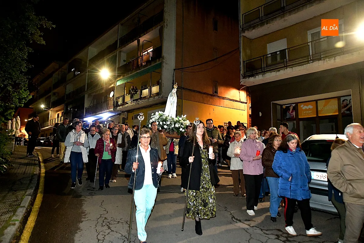 Momento de la Procesión de las Velas