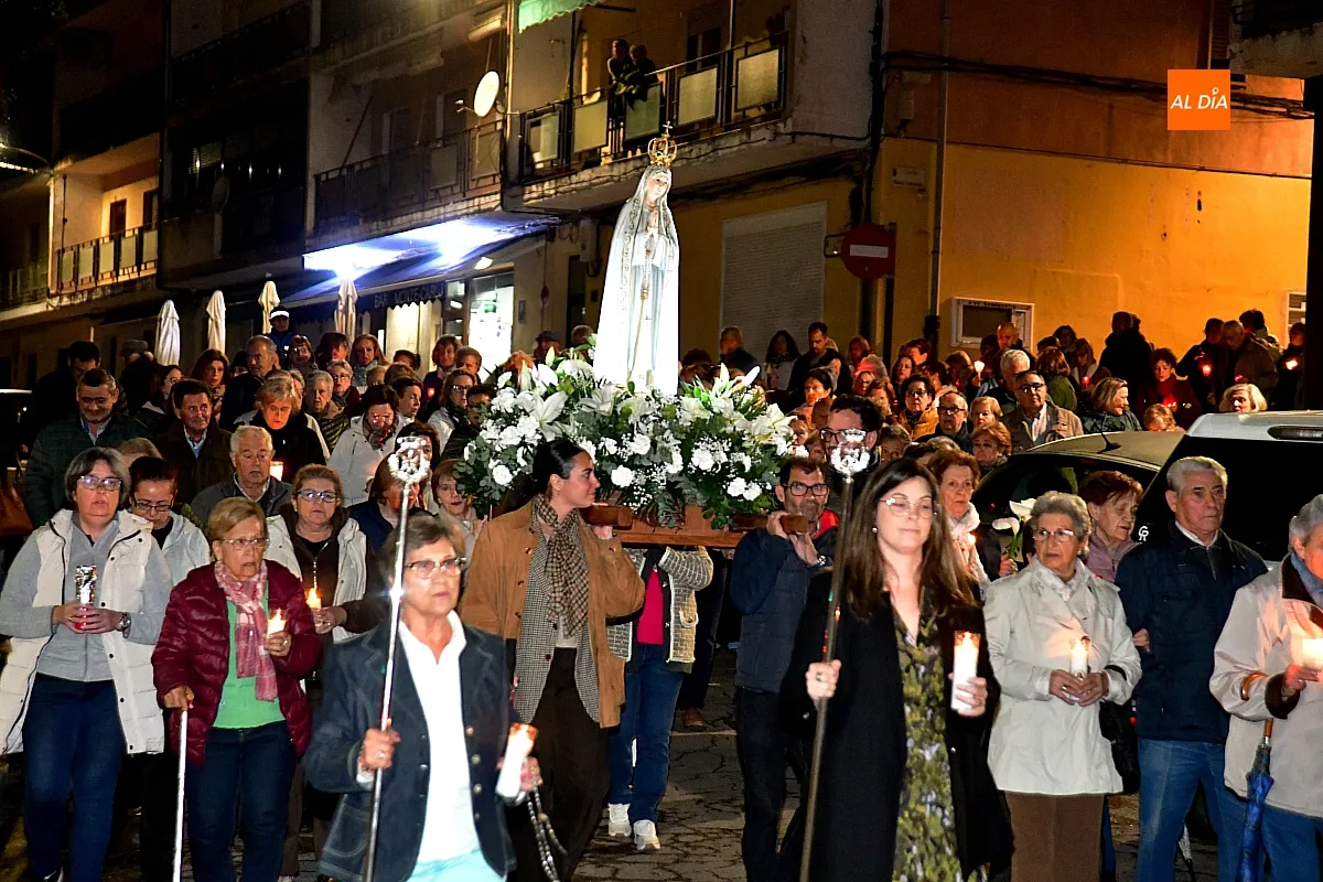 Momento de la Procesión de las Velas