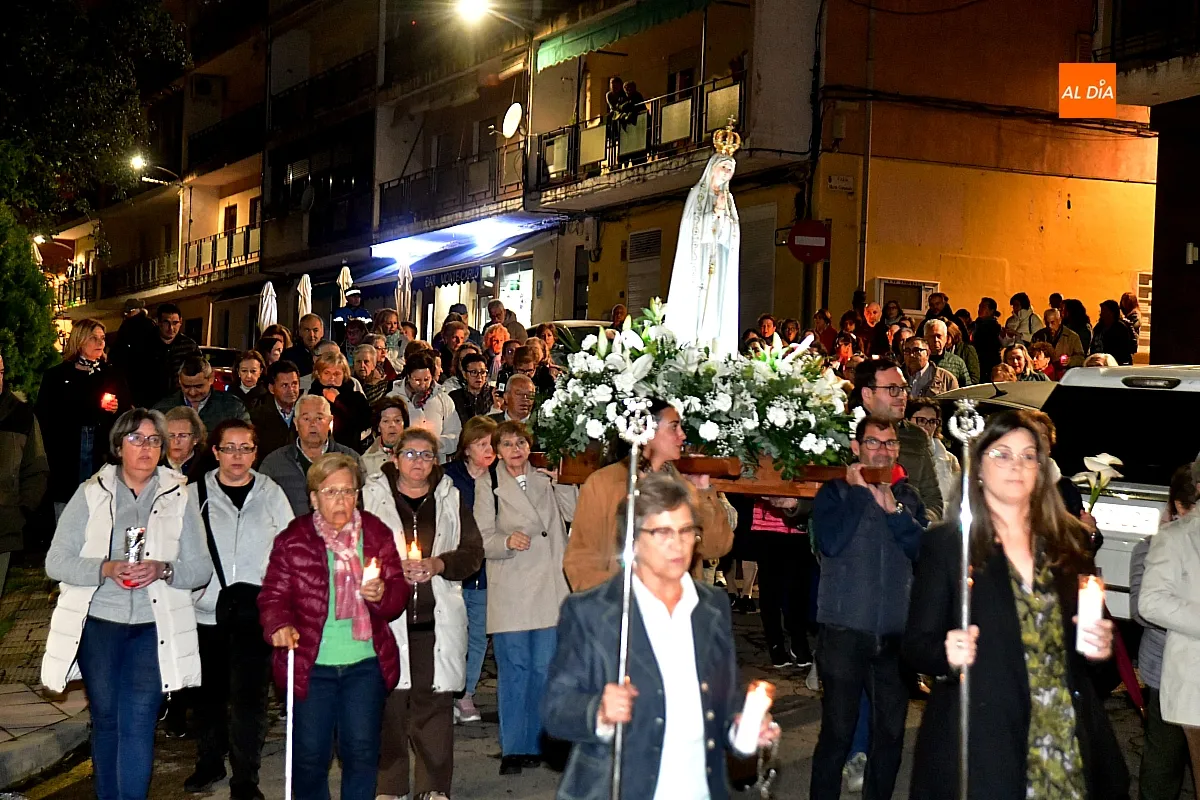 Momento de la Procesión de las Velas