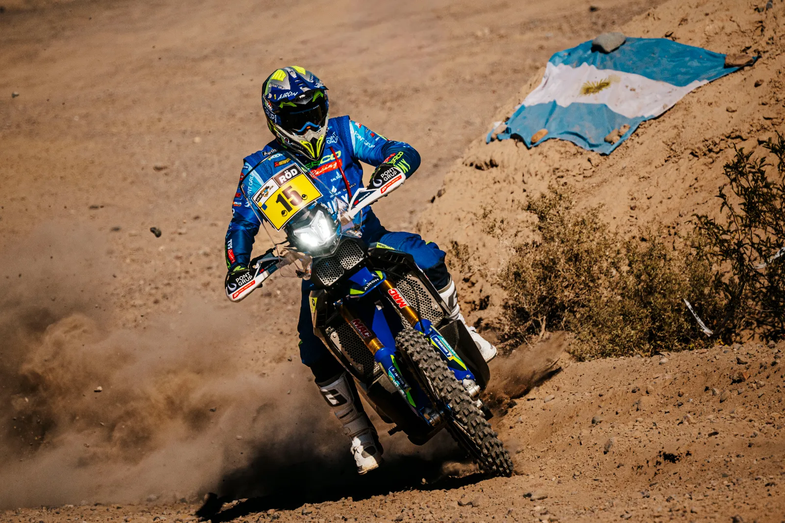 Santolino arranca el mini Dakar sudamericano en el Ruta40