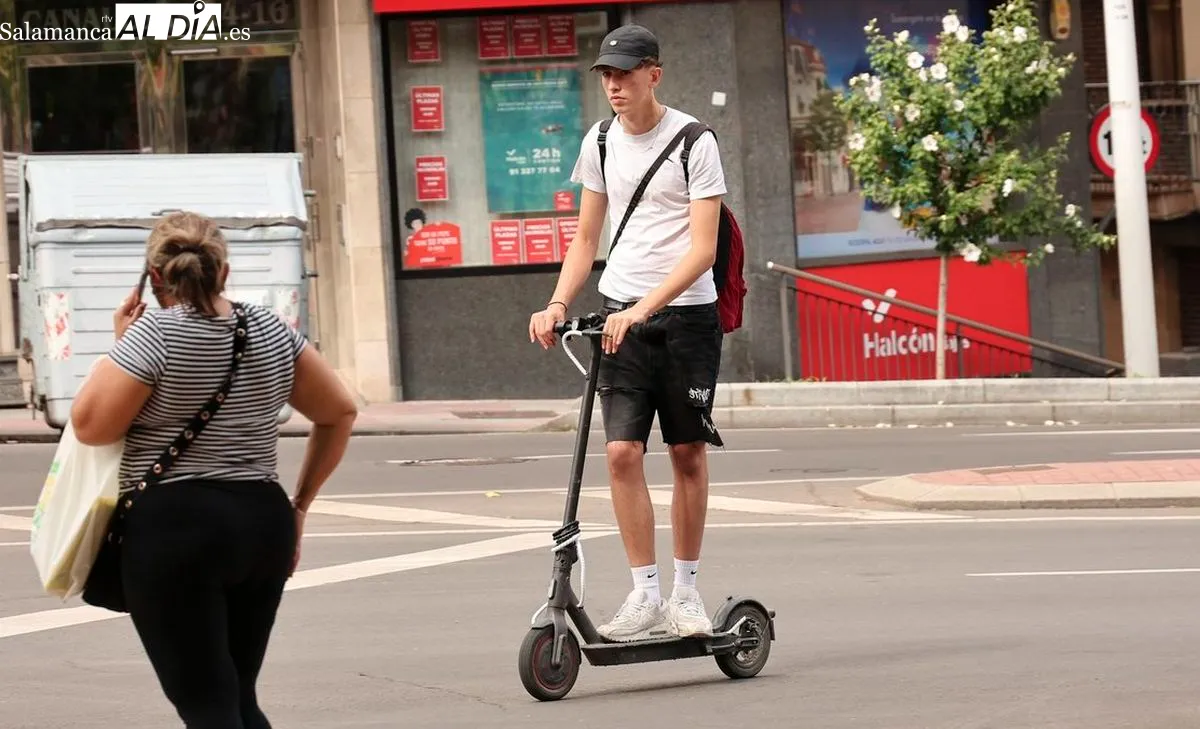 Control de patinetes eléctricos en Salamanca: multas de hasta 800 euros