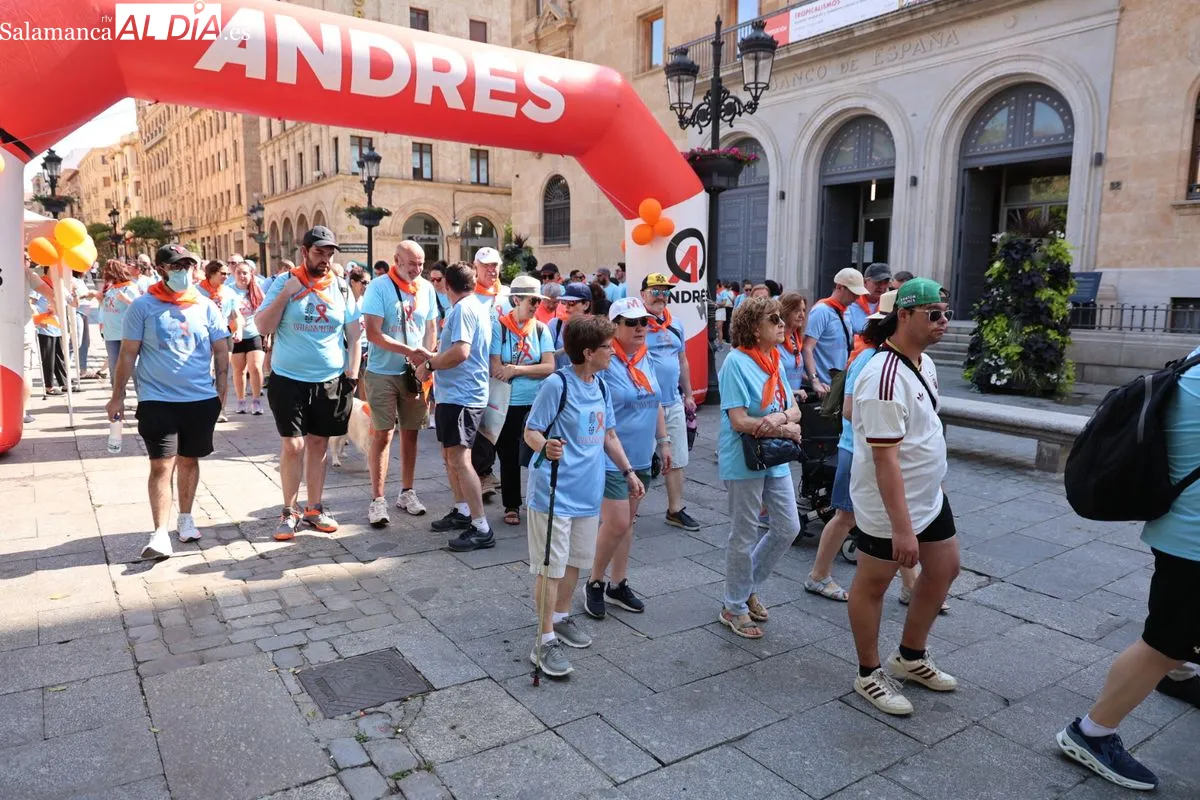 Marcha en Salamanca por la Esclerosis Múltiple | FOTOS: David Sañudo