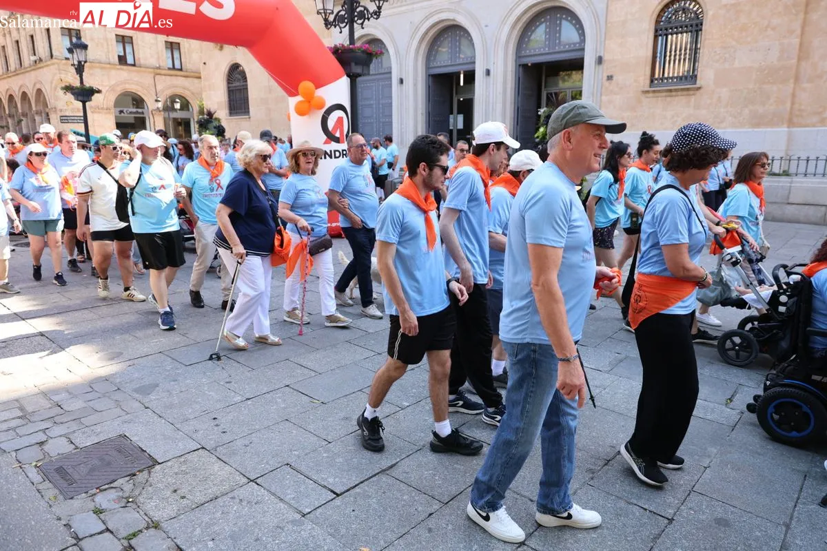 Marcha en Salamanca por la Esclerosis Múltiple | FOTOS: David Sañudo