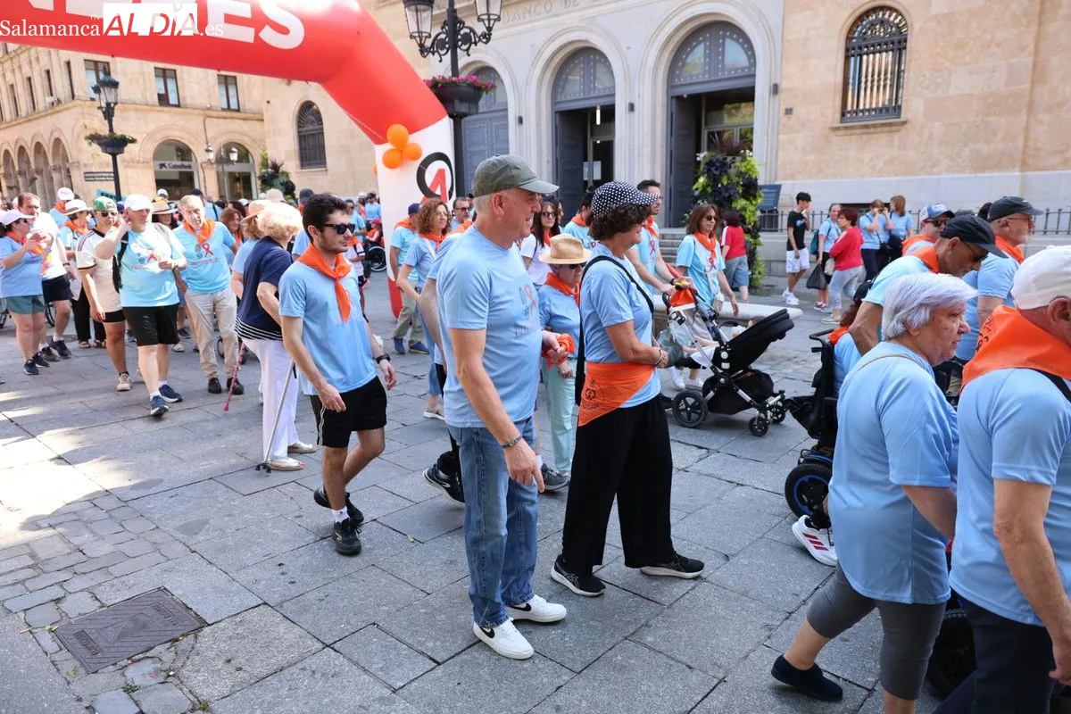 Marcha en Salamanca por la Esclerosis Múltiple | FOTOS: David Sañudo