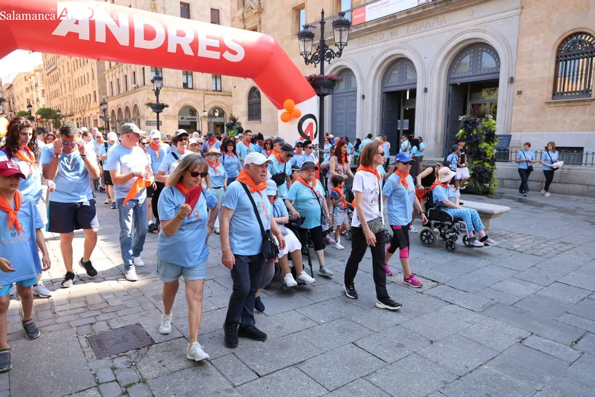Marcha en Salamanca por la Esclerosis Múltiple | FOTOS: David Sañudo