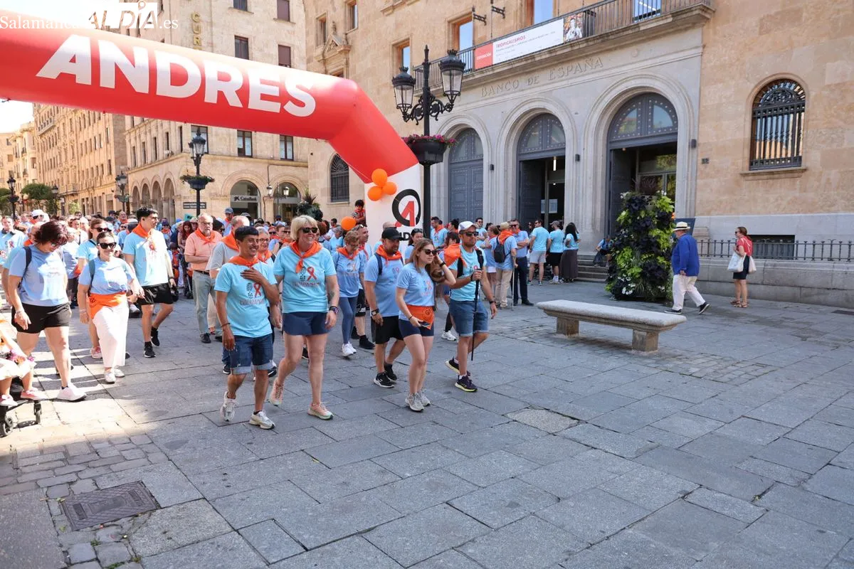 Marcha en Salamanca por la Esclerosis Múltiple | FOTOS: David Sañudo