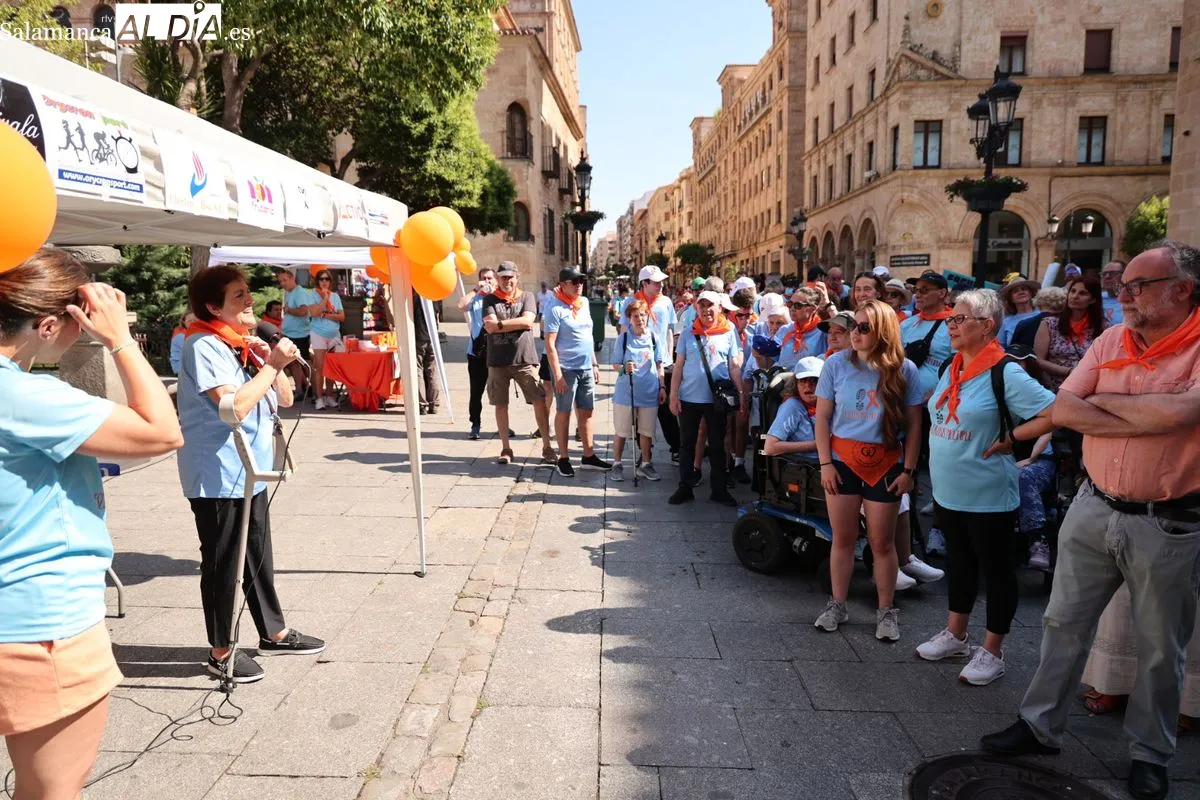Marcha en Salamanca por la Esclerosis Múltiple | FOTOS: David Sañudo