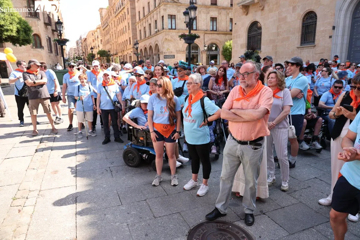 Marcha en Salamanca por la Esclerosis Múltiple | FOTOS: David Sañudo
