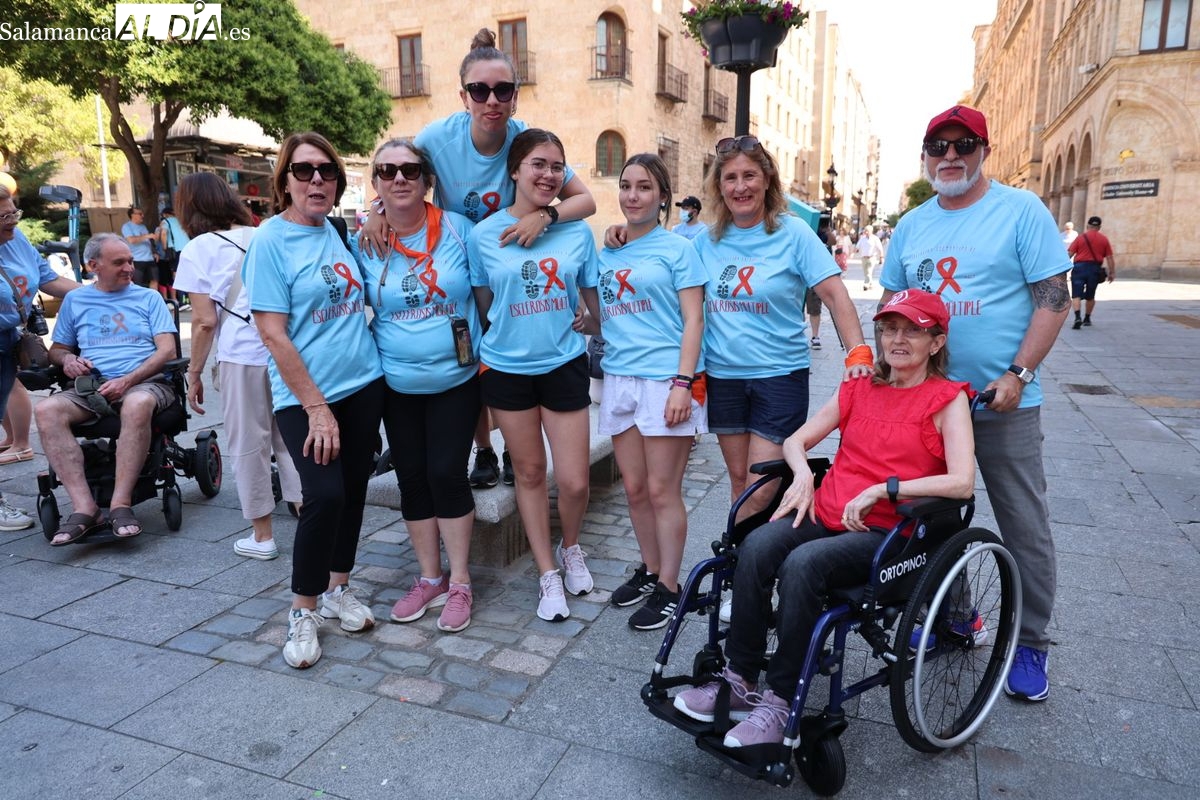 FOTOS | Salamanca se moviliza por la Esclerosis Múltiple  