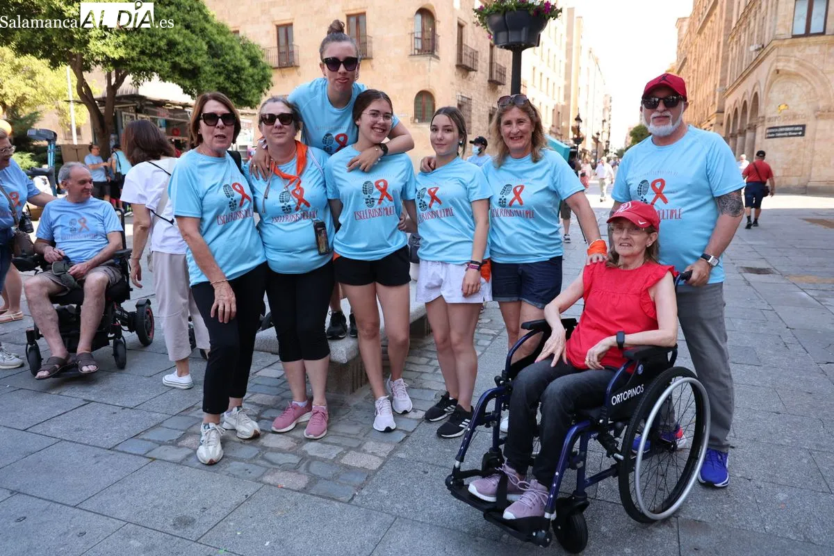 FOTOS | Esclerosis Múltiple: marcha solidaria de ASDEM en Salamanca