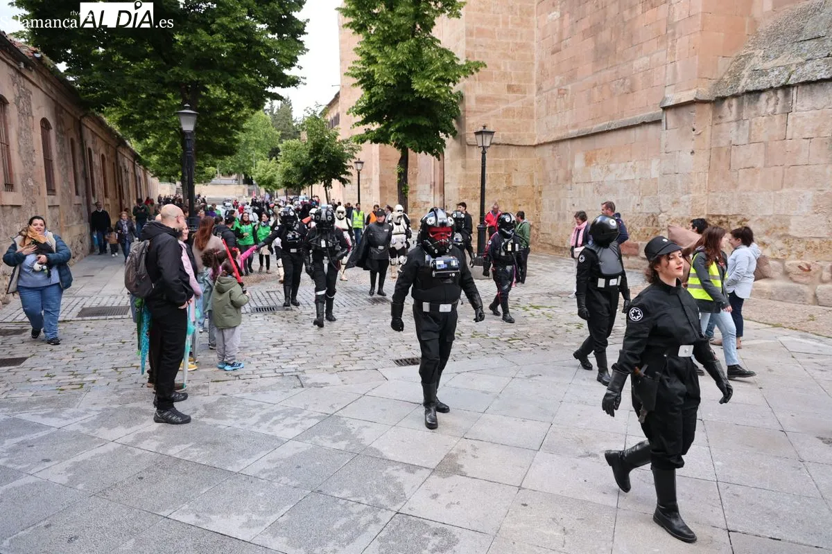 La magia de Star Wars inunda Salamanca por una causa solidaria | FOTOS: David Sañudo 