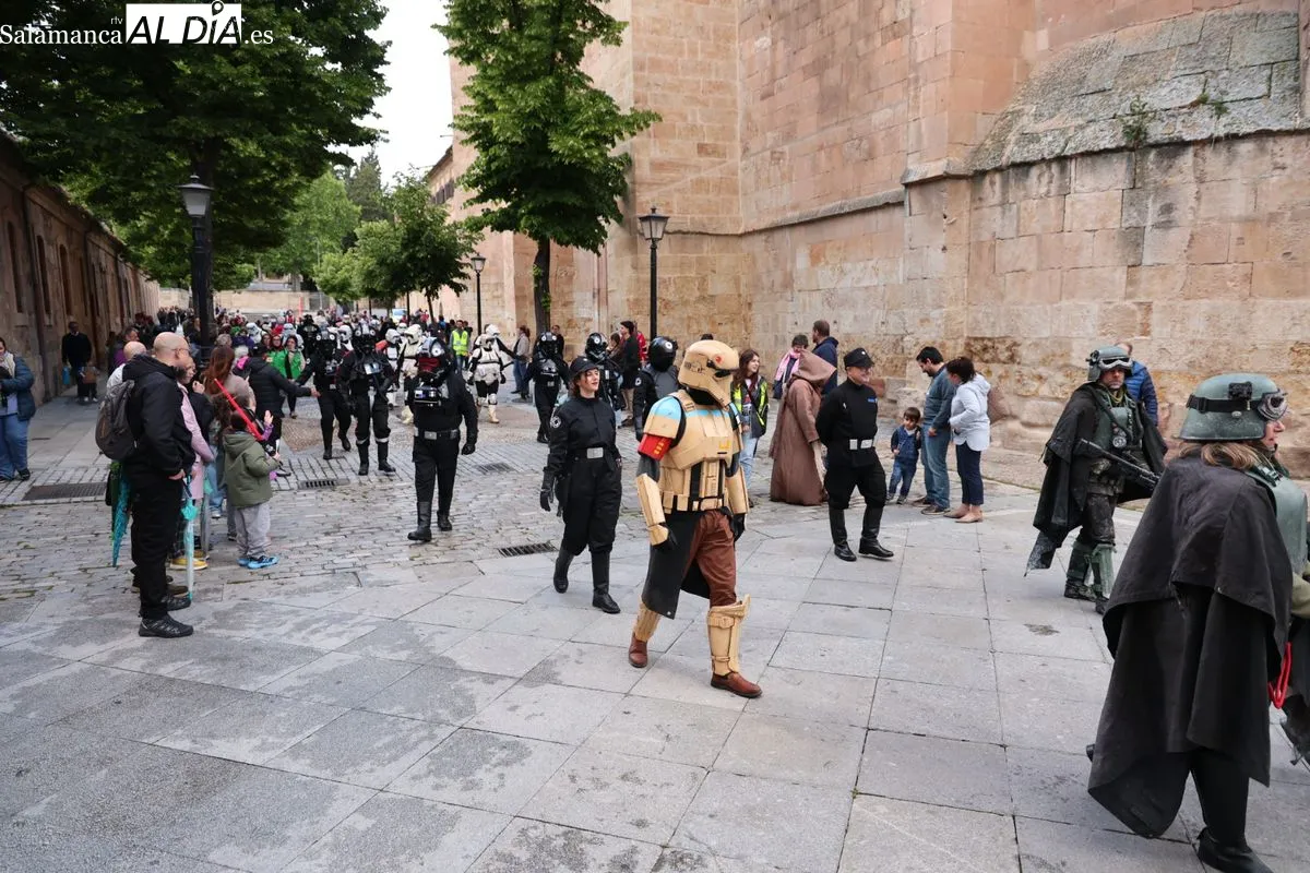 La magia de Star Wars inunda Salamanca por una causa solidaria | FOTOS: David Sañudo 