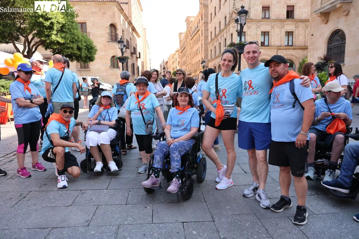 Marcha en Salamanca por la Esclerosis Múltiple | FOTOS: David Sañudo