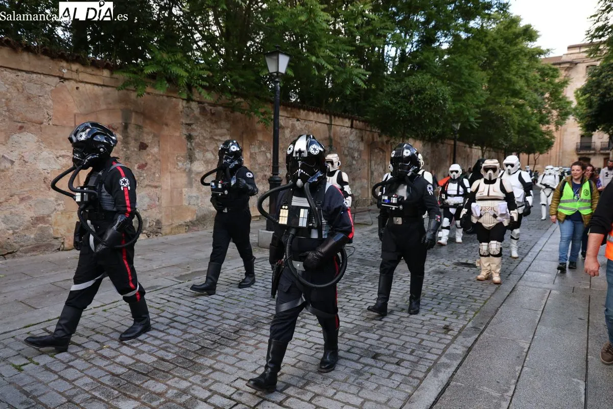 La magia de Star Wars inunda Salamanca por una causa solidaria | FOTOS: David Sañudo 