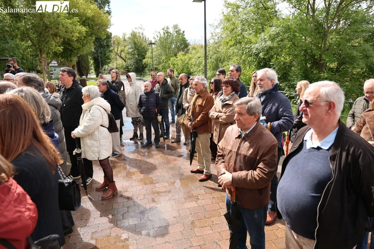 Salamanca rinde homenaje a las víctimas del Holocausto | FOTOS: David Sañudo