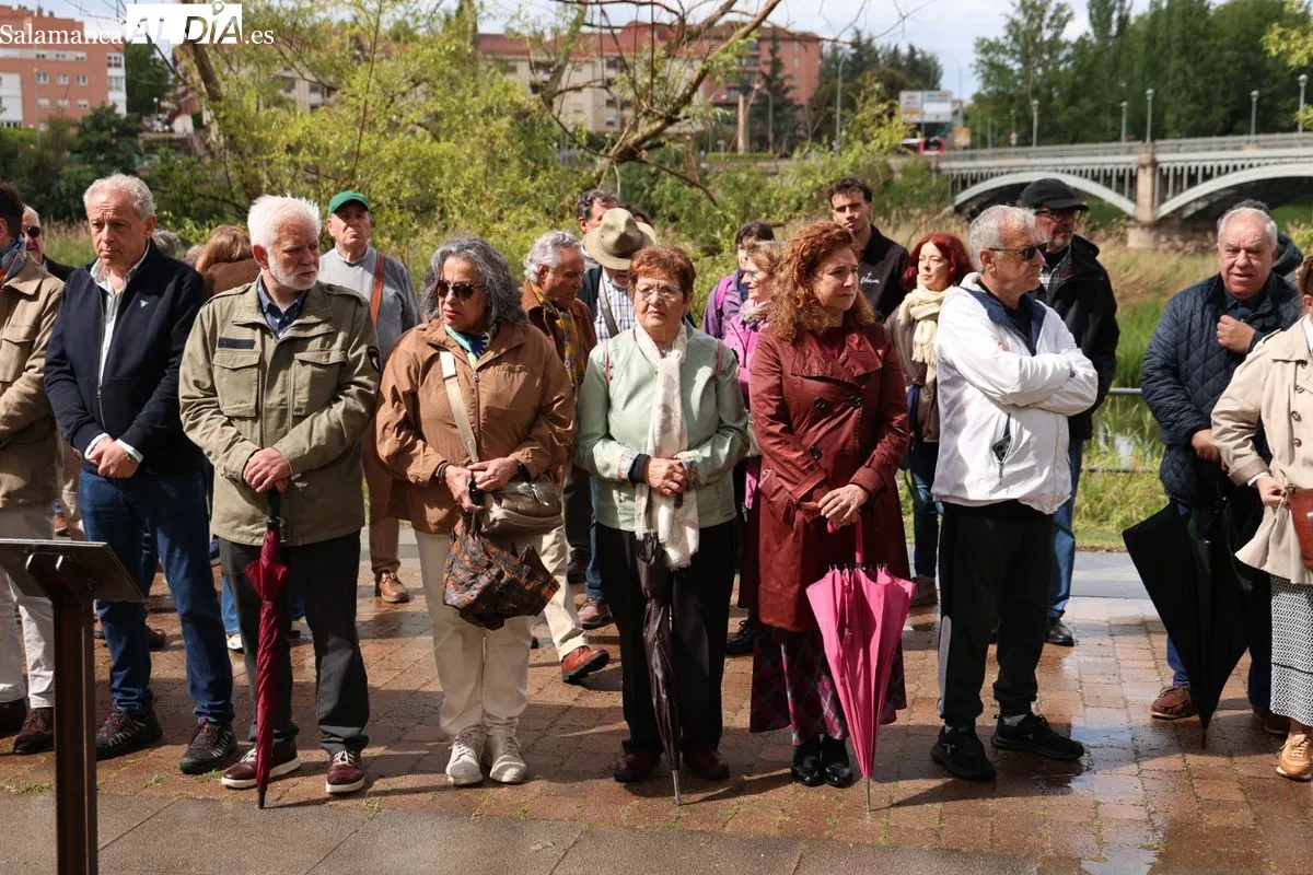 Salamanca rinde homenaje a las víctimas del Holocausto | FOTOS: David Sañudo