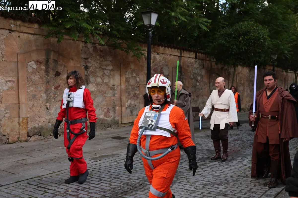 La magia de Star Wars inunda Salamanca por una causa solidaria | FOTOS: David Sañudo 