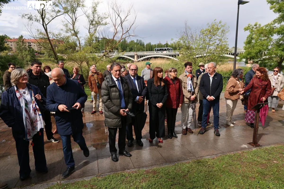 Salamanca rinde homenaje a las víctimas del Holocausto | FOTOS: David Sañudo