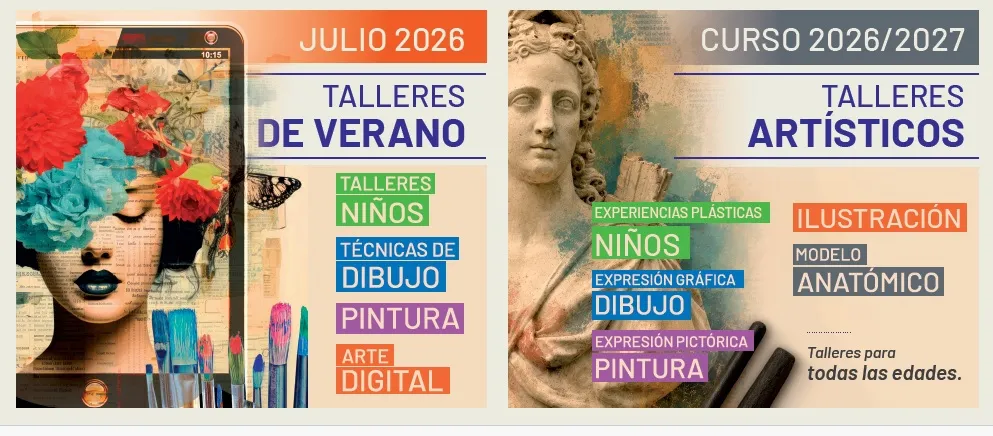 Escuela de San Eloy: un verano lleno de arte y creatividad con talleres durante el mes de julio