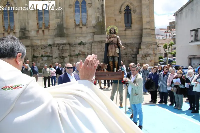 Procesión de San Isidro en Alba de Tormes
