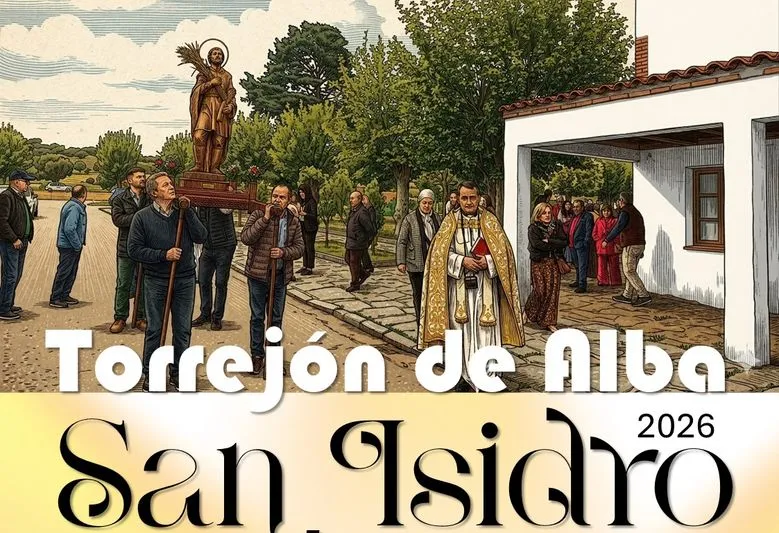Programa de fiestas de San Isidro en Torrejón de Alba
