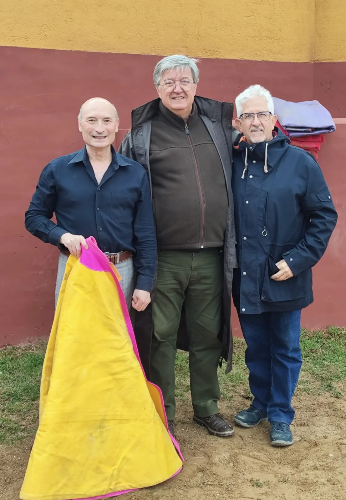 Bernardino Basas, Félix García y Toño Blázquez
