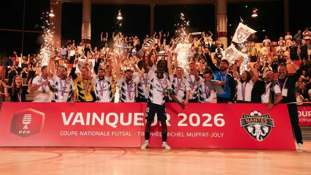 El salmantino Viti Fernández se proclama campeón de la Copa de Francia con el Nantes