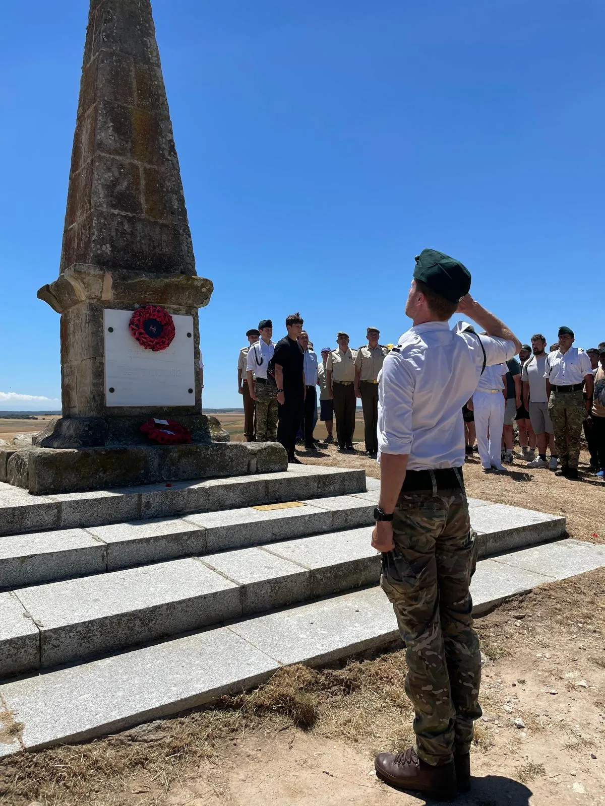 Foto 3 - Militares brit&aacute;nicos y espa&ntilde;oles se al&iacute;an de nuevo en Arapiles