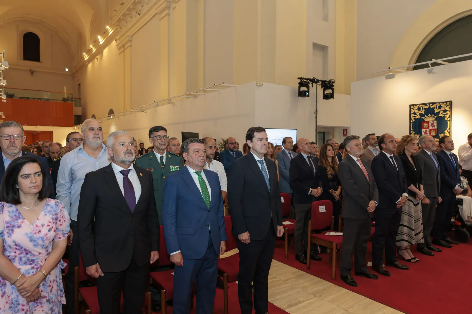 Mañueco anuncia un plan de apoyo a las víctimas del terrorismo