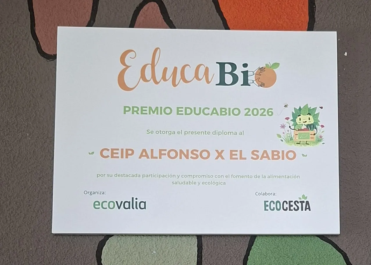 Foto 3 - Un huerto escolar como laboratorio vivo: el CEIP Alfonso X el Sabio se alza con el premio nacional EDUCABIO