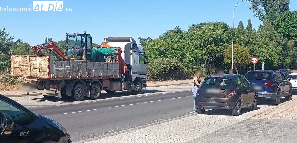 Suceso en la Avenida Juan Pablo II 