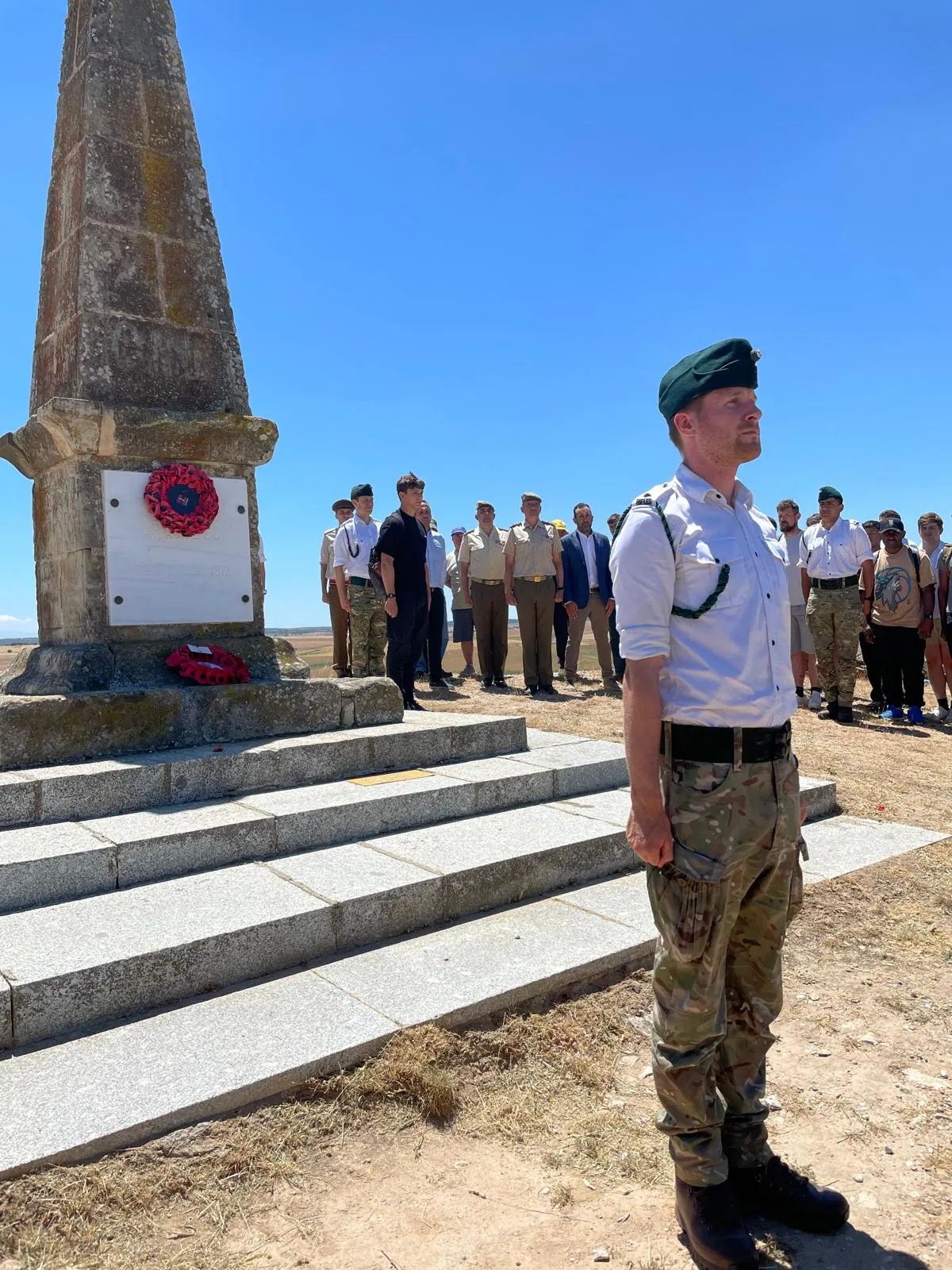 Foto 2 - Militares brit&aacute;nicos y espa&ntilde;oles se al&iacute;an de nuevo en Arapiles