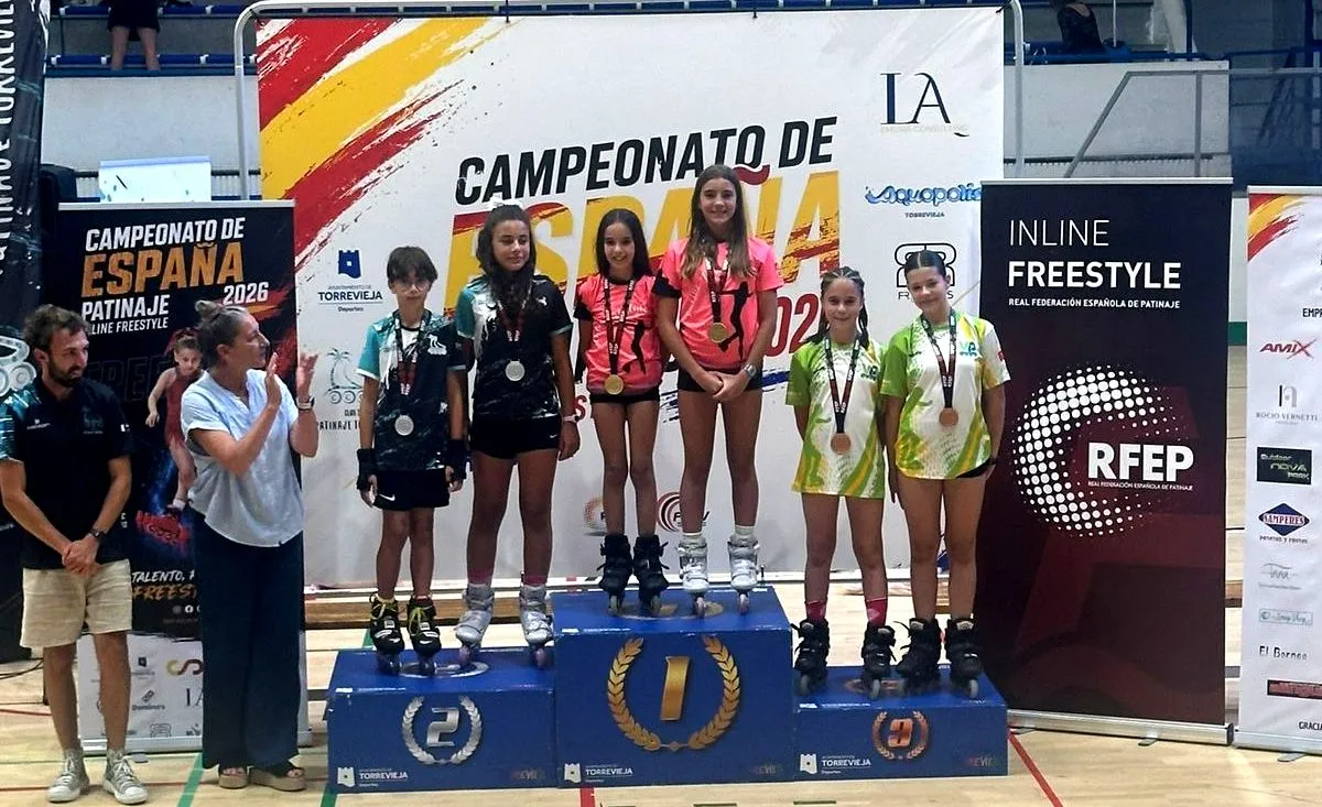 Foto 2 - El Rollslam de Salamanca brilla en el Campeonato de Espa&ntilde;a de patinaje inline con 7 medallas
