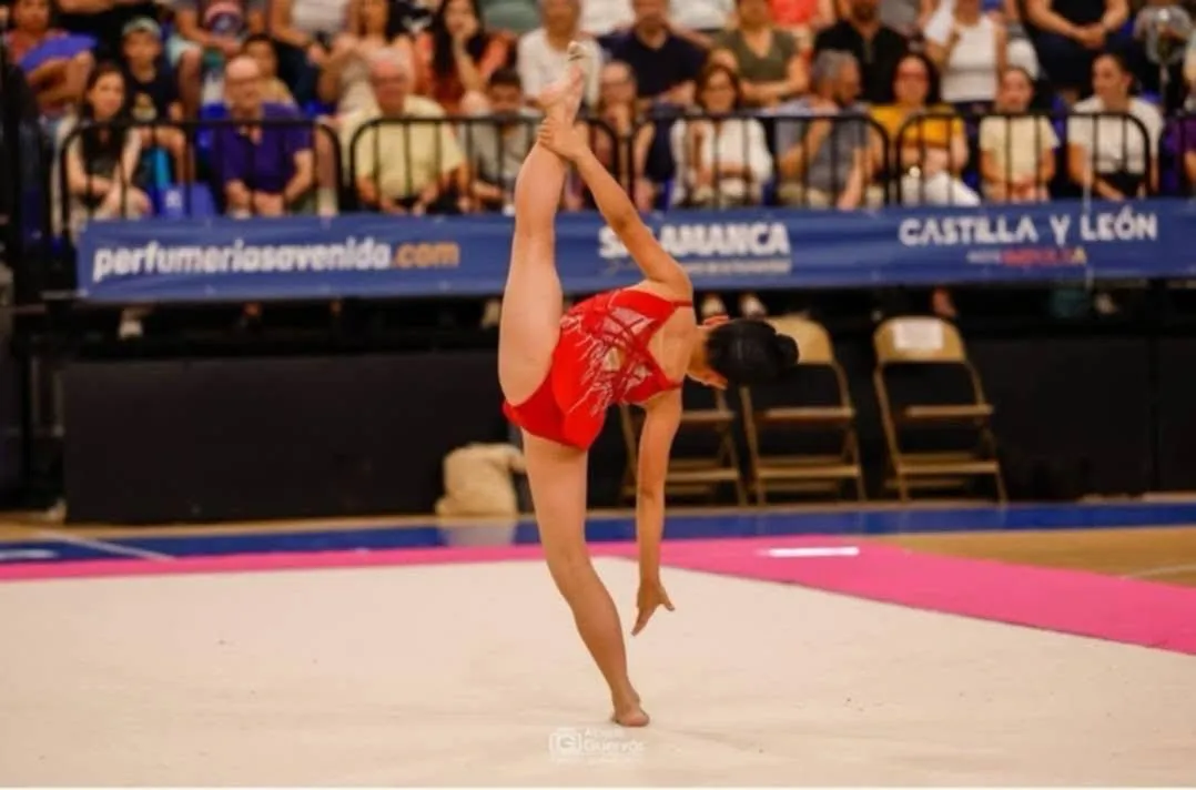 Foto 6 - Una campeona de Cantalpino: Candela Yenes, al Campeonato de Espa&ntilde;a de Gimnasia R&iacute;tmica
